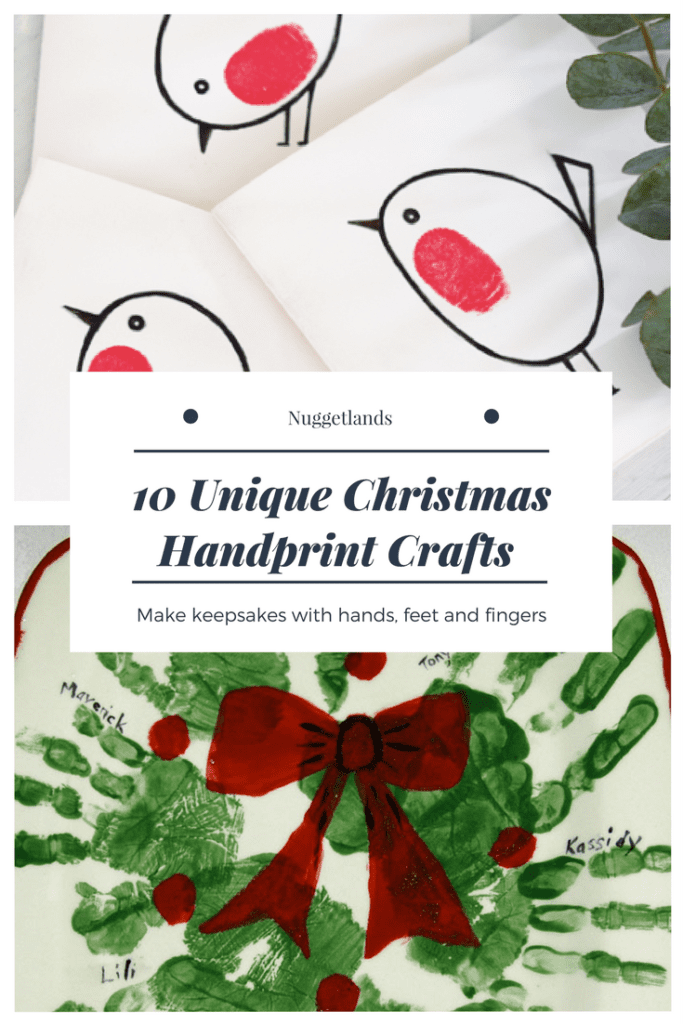 Unique Christmas Handprint Crafts