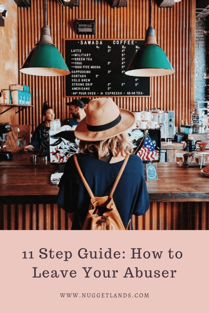 11 Step Guide: How to Leave Your Abuser