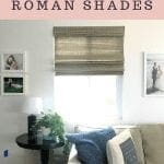 How to install Roman Shades Pinterest